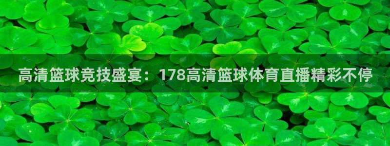 高清篮球竞技盛宴：178高清篮球体育直播精彩不停