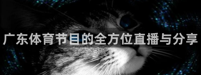广东体育节目的全方位直播与分享