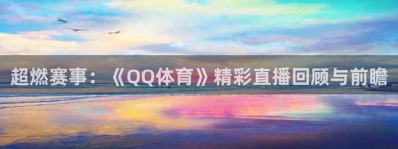 超燃赛事：《QQ体育》精彩直播回顾与前瞻