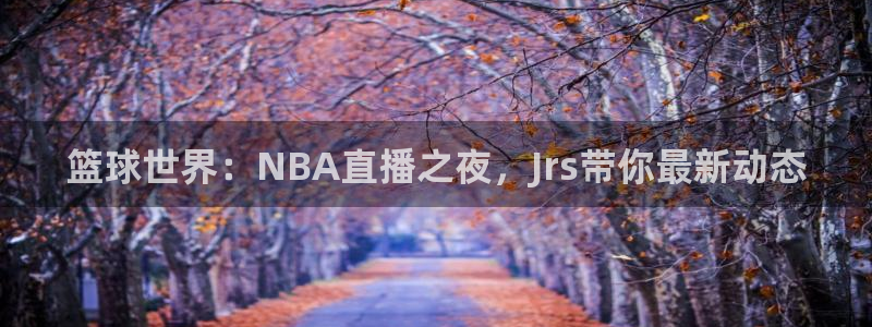 篮球世界：NBA直播之夜，Jrs带你最新动态