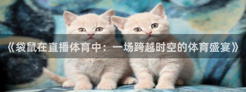 《袋鼠在直播体育中：一场跨越时空的体育盛宴》